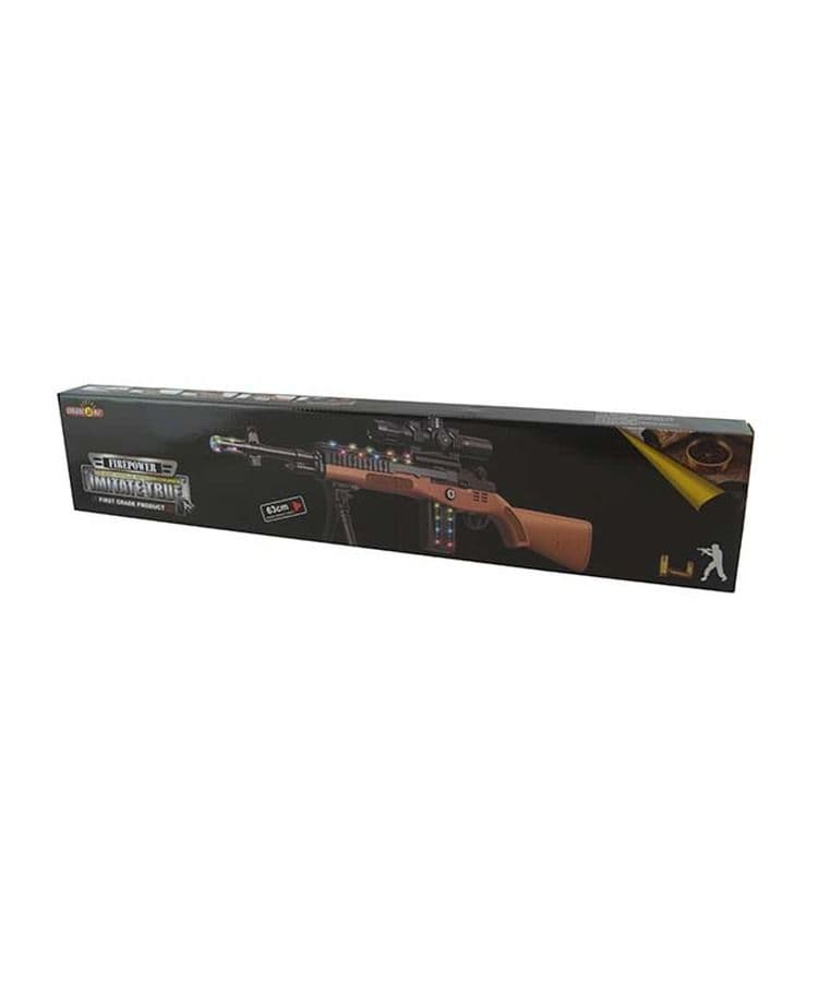Kombat UK Toy Sniper Rifle (831B) - Black - Toy Gun - Image 4