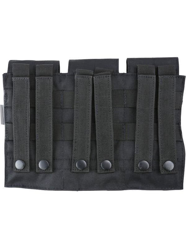 Kombat UK Triple Original Style Magazine Pouch - Black - Image 2