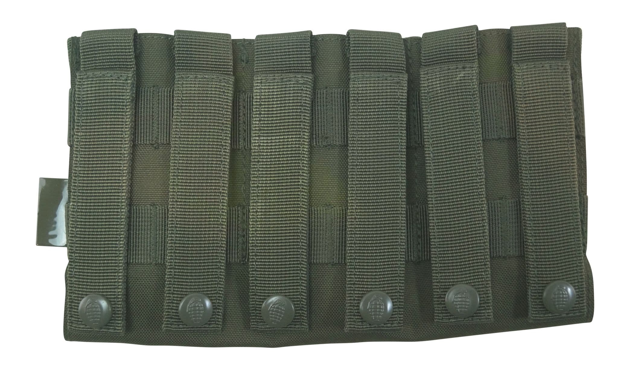 Kombat UK Vanguard Triple Mag Pouch - Olive Green - Image 3