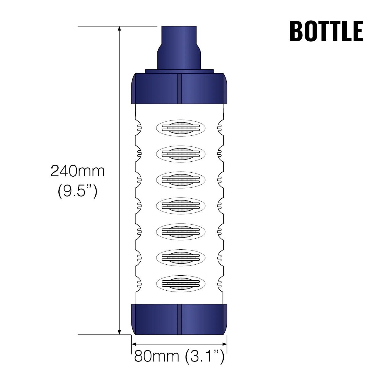LifeSaver Bottle Cartridge - 10 Year Shelf Life - Image 2