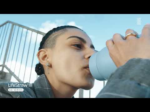 Lifestraw Go Stainless Steel Water Filter Bottle - 700ml - Image 2