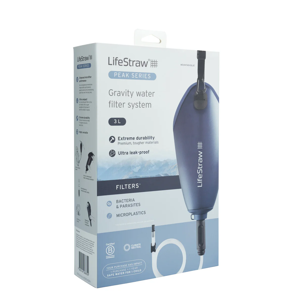 LifeStraw Peak Series Gravity Water Filter System - 3 Litre - Image 3