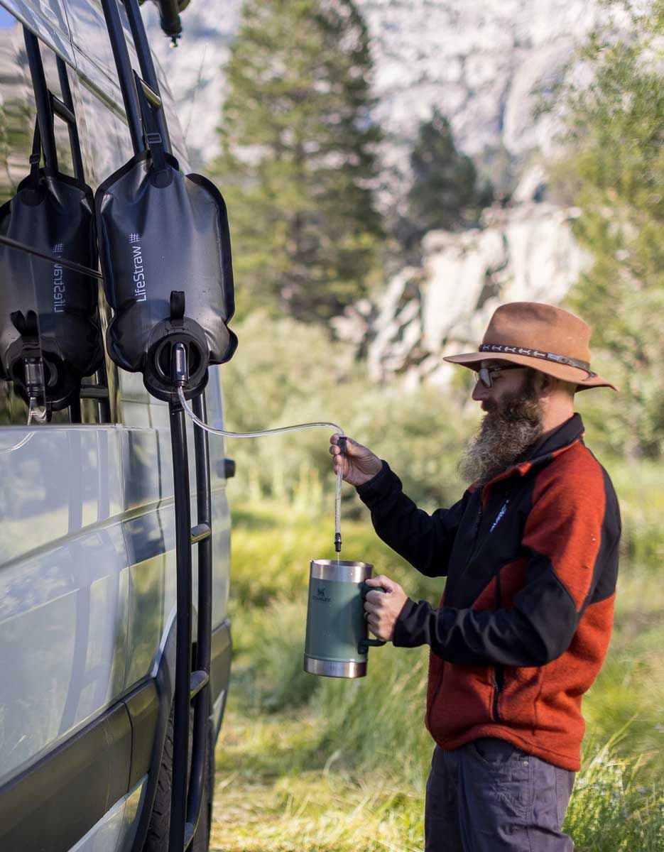 LifeStraw Peak Series 8L Gravity Filter System - Dark Grey - Image 2