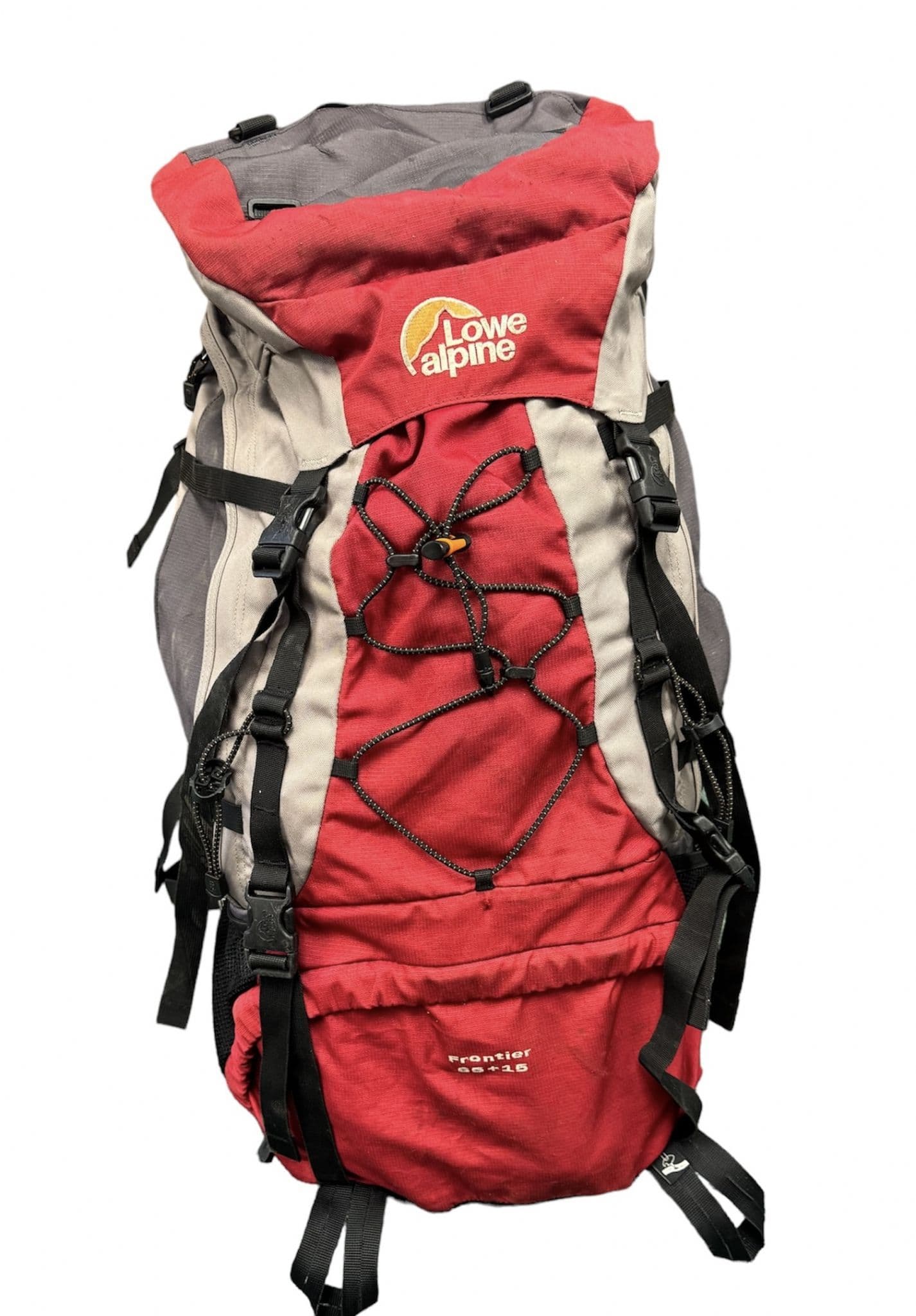 Lowe Alpine Frontier 80l Rucksack - Red & Grey - Image 2