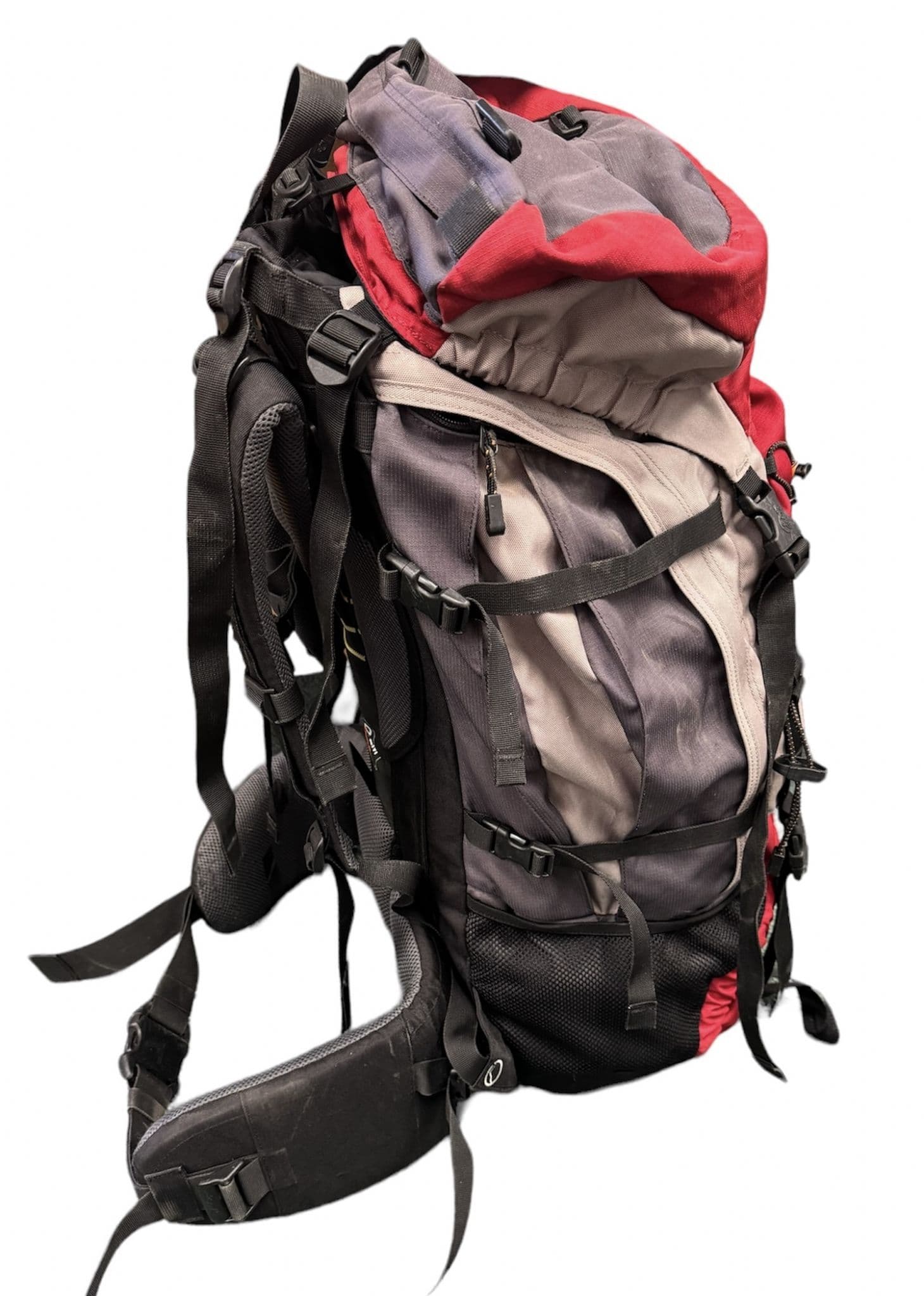 Lowe Alpine Frontier 80l Rucksack - Red & Grey - Image 3