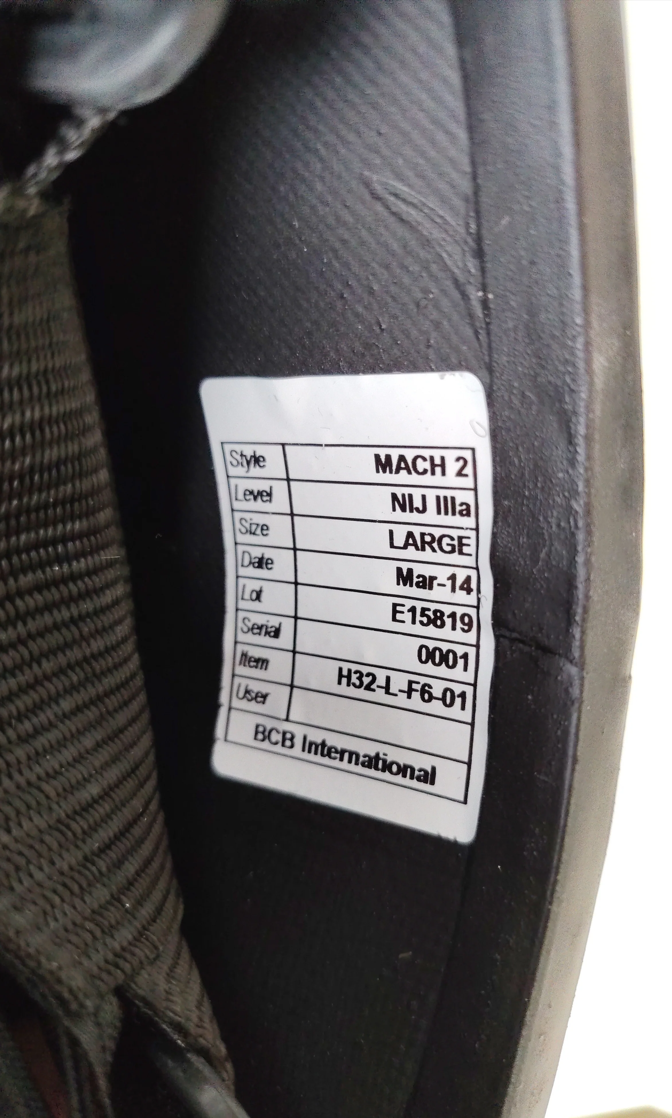 MACH 2 Bulletproof Ballistic Helmet NIJ IIIA - Brand New - Image 5