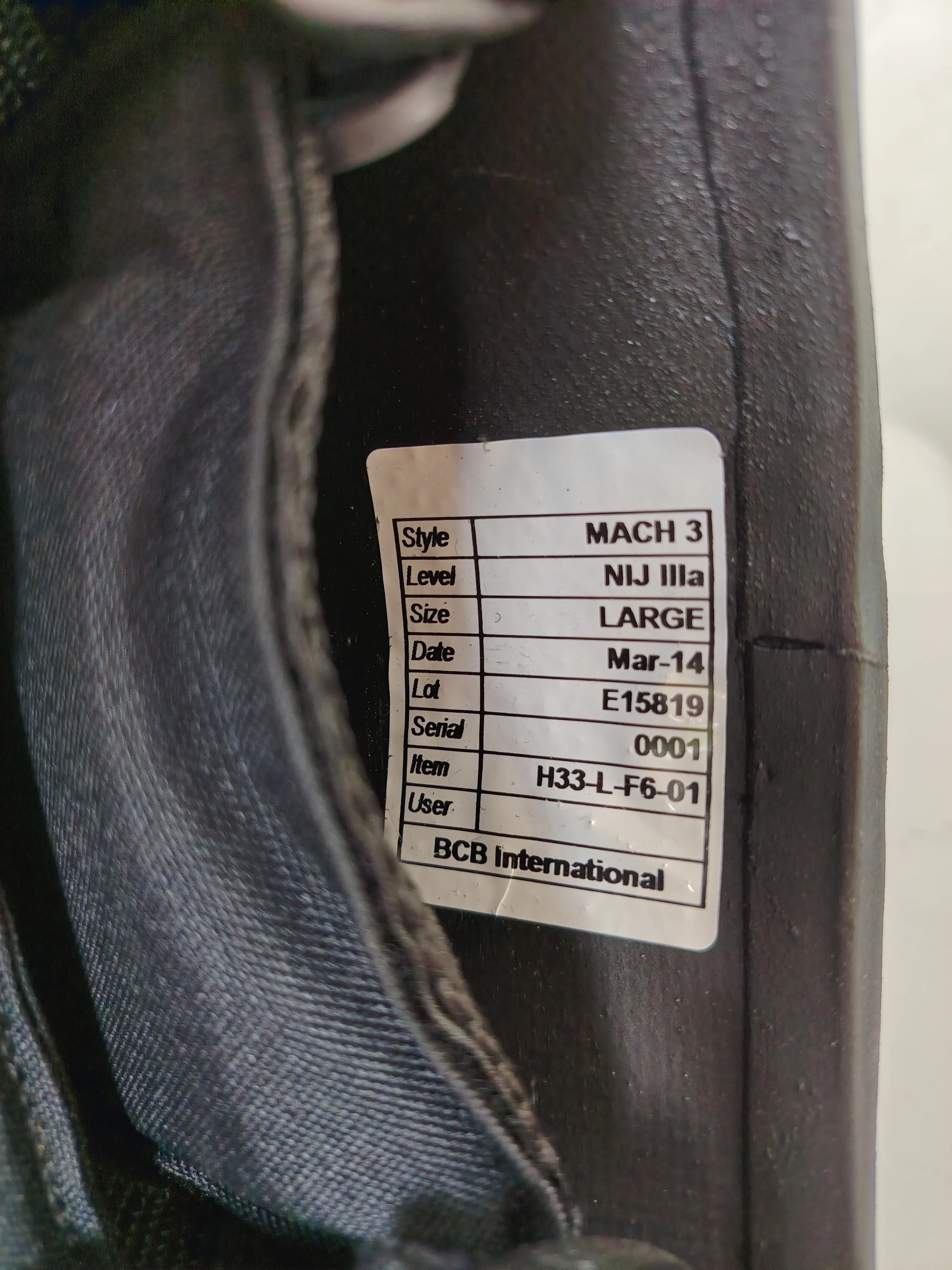 MACH 3 Bulletproof Ballistic Helmet NIJ IIIA - Brand New - Image 5