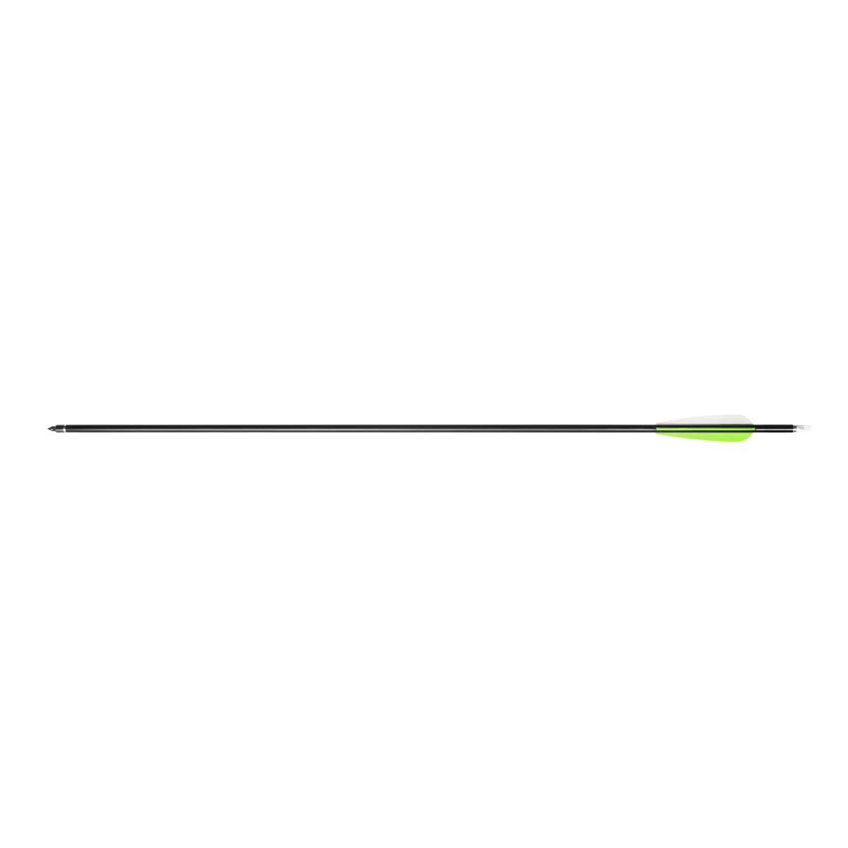 Man Kung 30 Inch Aluminium Bow Arrow with Aluminium Nock Insert (Ø9mm)