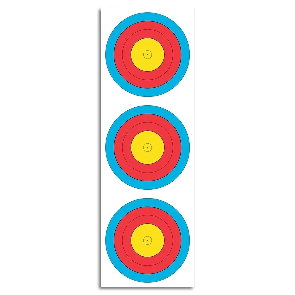 Man Kung Paper Target face FITA 3x20 cm Vertical