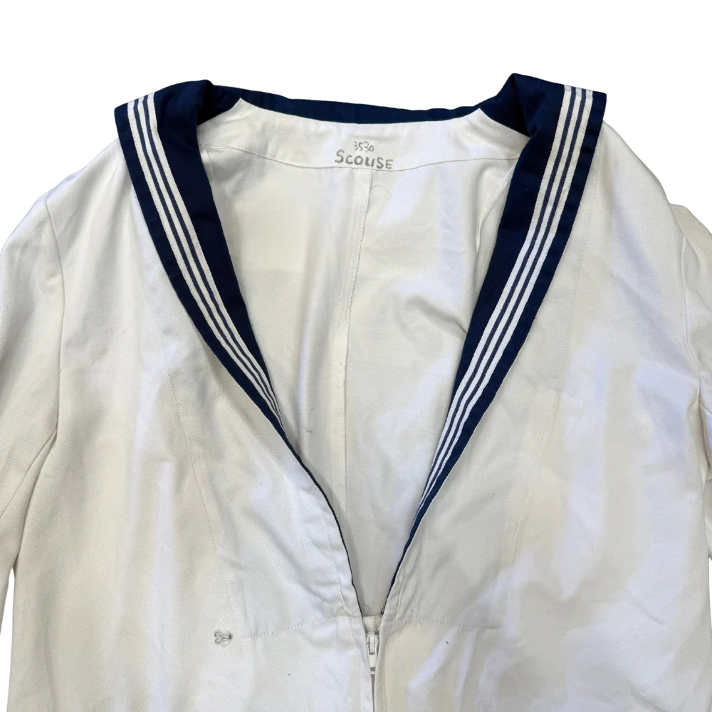 British Military Men's Royal Navy Class II White Jumper - Image 2