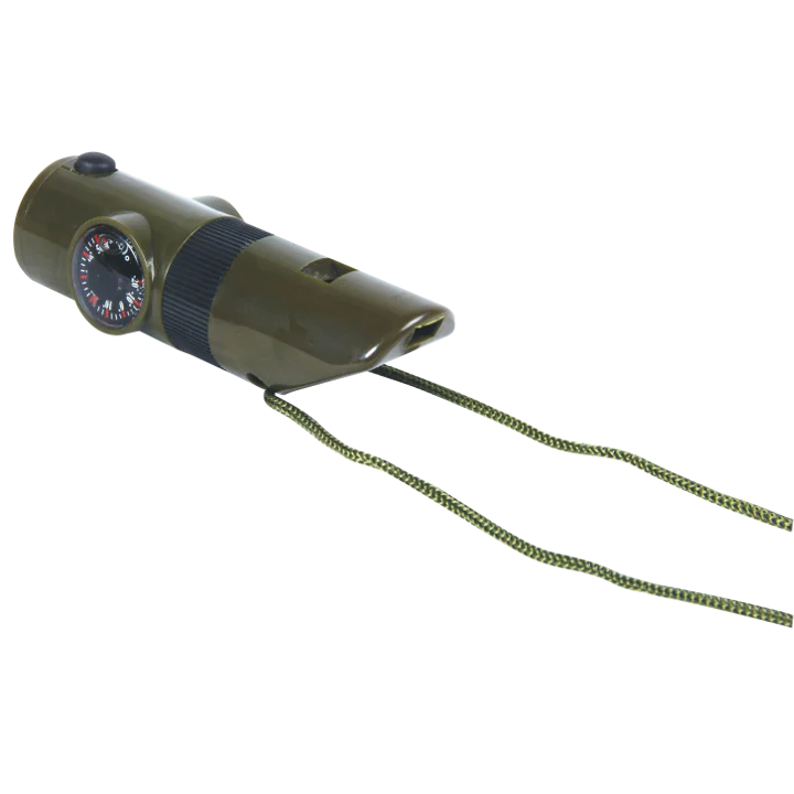 Mil-Com 7-In-1 Survival Whistle