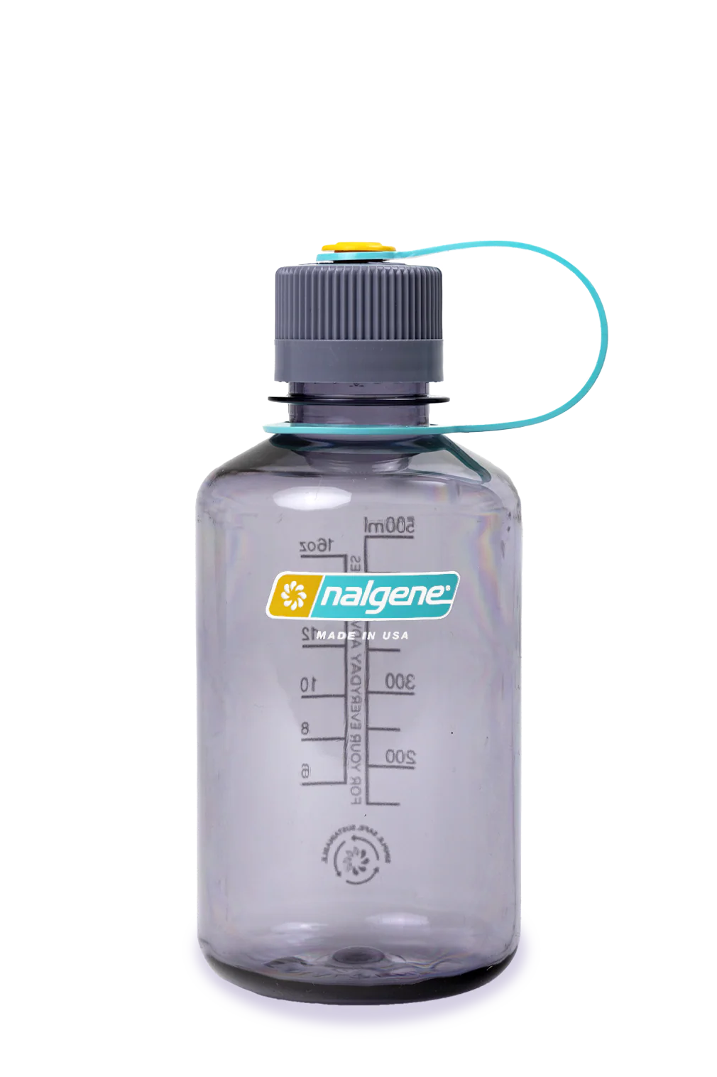 Nalgene 16oz / 0.5L Sustain Narrow Mouth Bottle - Aubergine