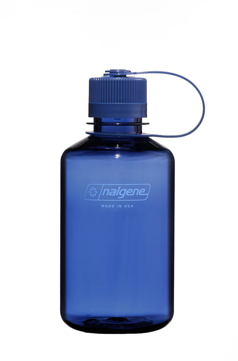 Nalgene 16oz / 0.5L Sustain Narrow Mouth Bottle - Monochrome Denim