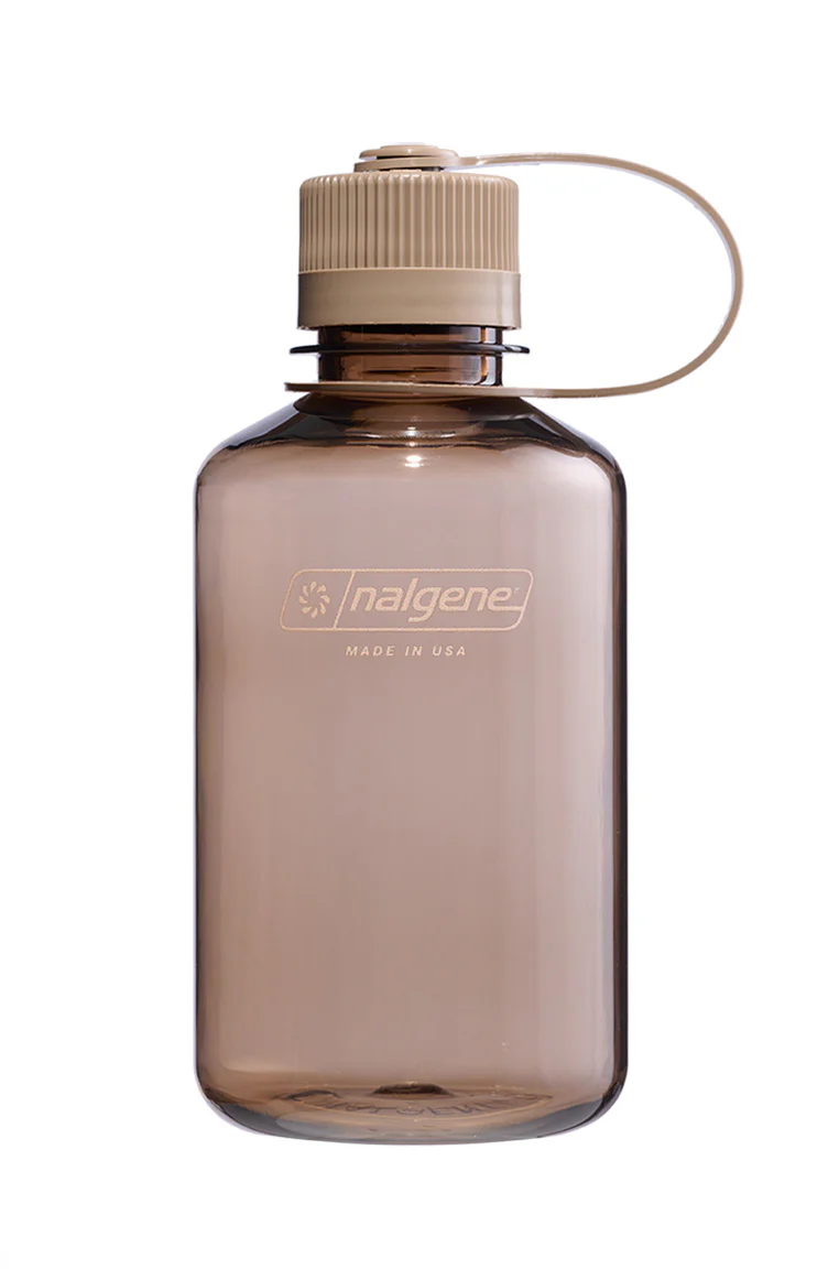 Nalgene 16oz / 0.5L Sustain Narrow Mouth Bottle - Monochrome Mocha