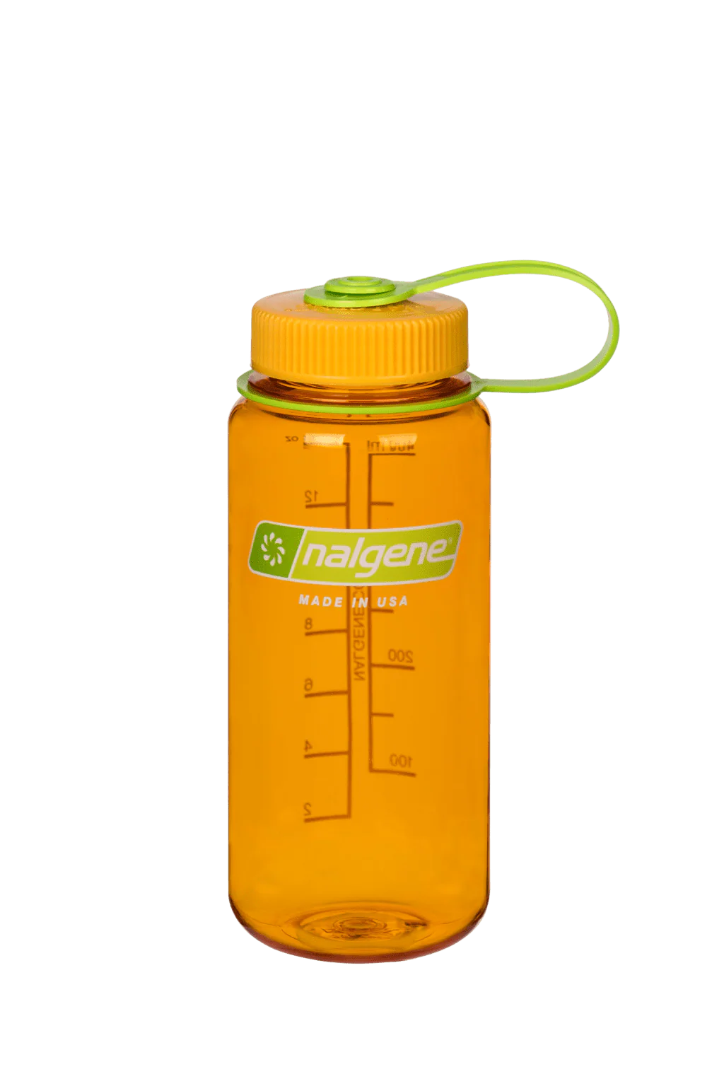 Nalgene 16oz / 0.5L Wide Mouth Sustain Water Bottle - Clementine