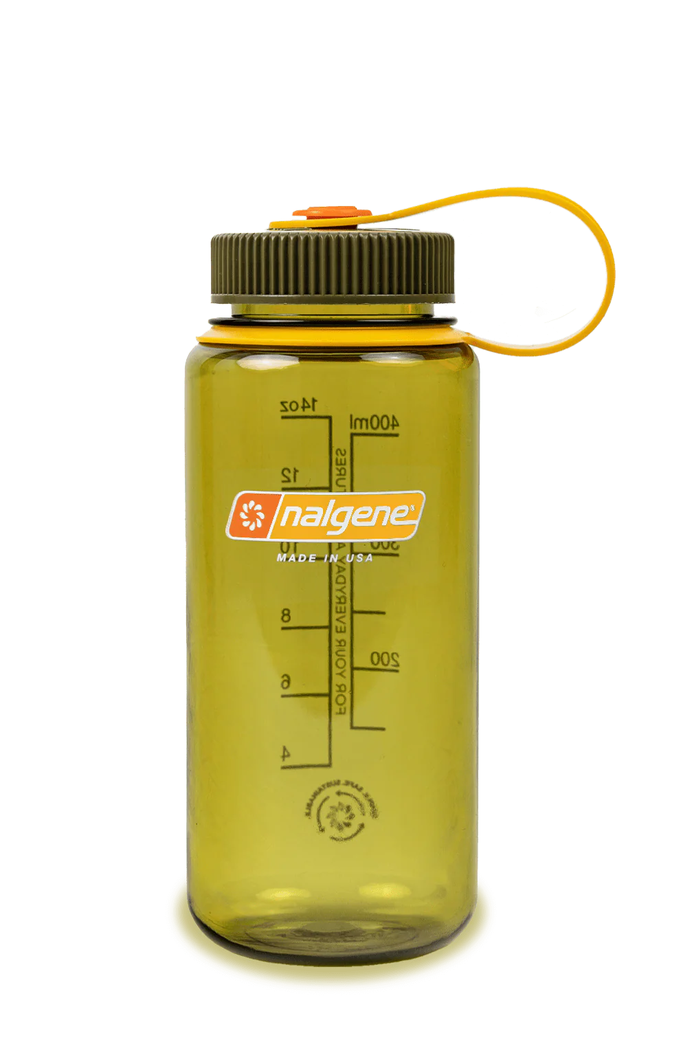 Nalgene 16oz / 0.5L Wide Mouth Sustain Water Bottle - Olive