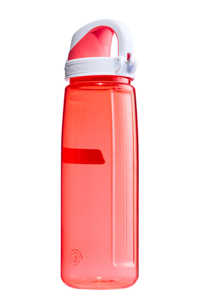 Nalgene 24oz / 0.7L Sustain Otf Bottle - Coral, Frost Cap - Image 2