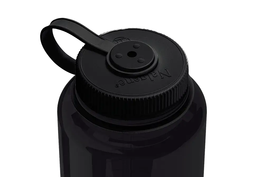 Nalgene 32oz / 1L Wide Mouth Sustain Water Bottle - Odyssey Grey - Image 3