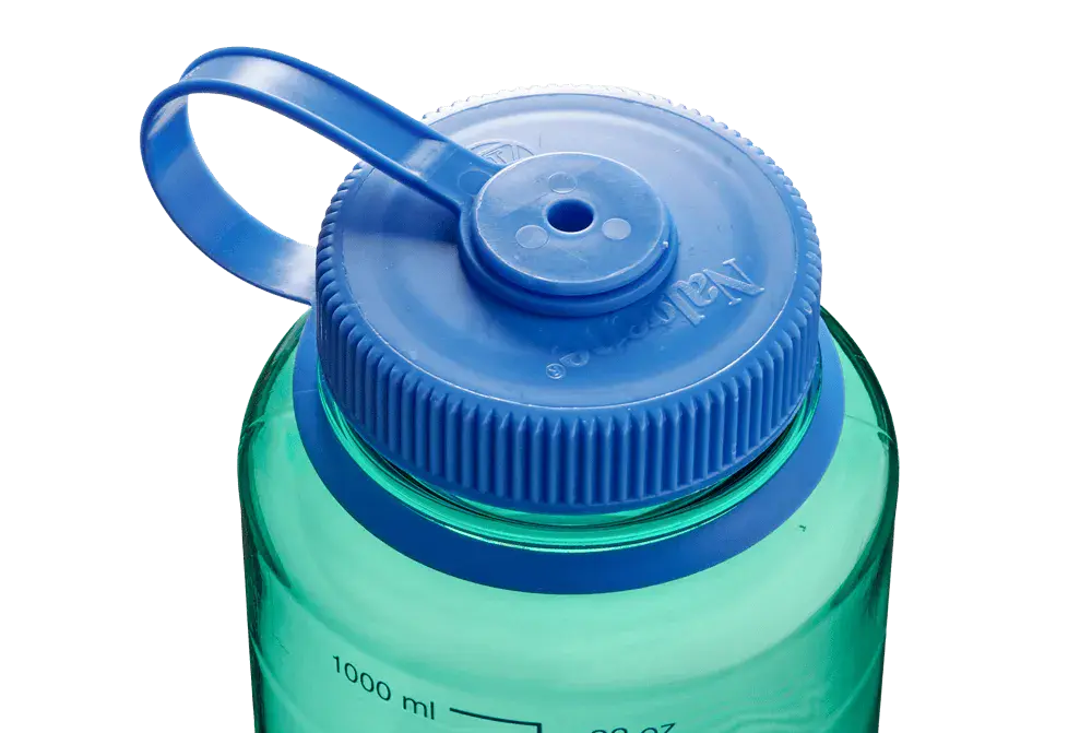 Nalgene 32oz / 1L Wide Mouth Sustain Water Bottle - Pastel Green - Image 3