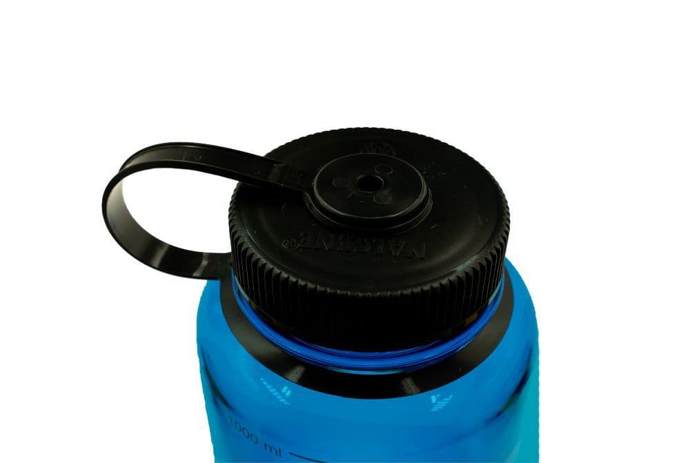 Nalgene 32oz / 1L Wide Mouth Sustain Water Bottle - Slate Blue - Image 3