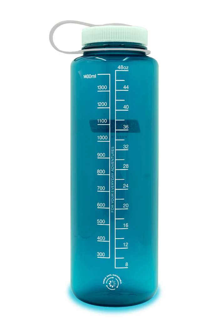 Nalgene 50oz / 1.5L Sustain Wide Mouth Bottle - Trout Green - Image 2
