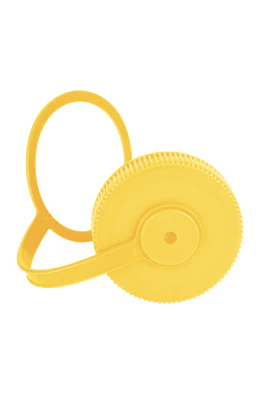 Nalgene 63mm Wide Mouth Loop Top Cap -Yellow - Image 2