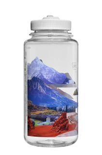 Nalgene Sustain Wide Mouth Bottle - Surrealist Mixed Landscapes - 1 Litre - Image 2