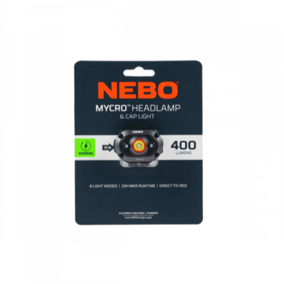 Nebo 400 Lumen Rechargeable Mycro Headlight - Image 3
