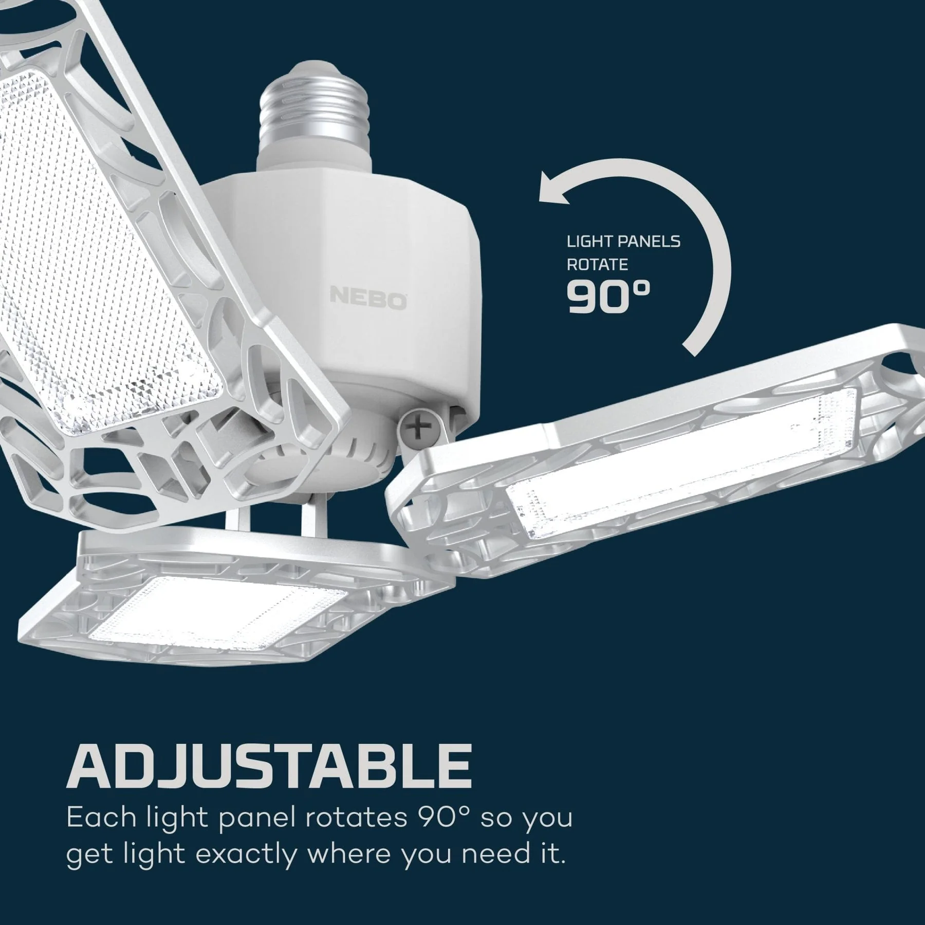 Nebo High Bright 6000 Garage Light - Image 5
