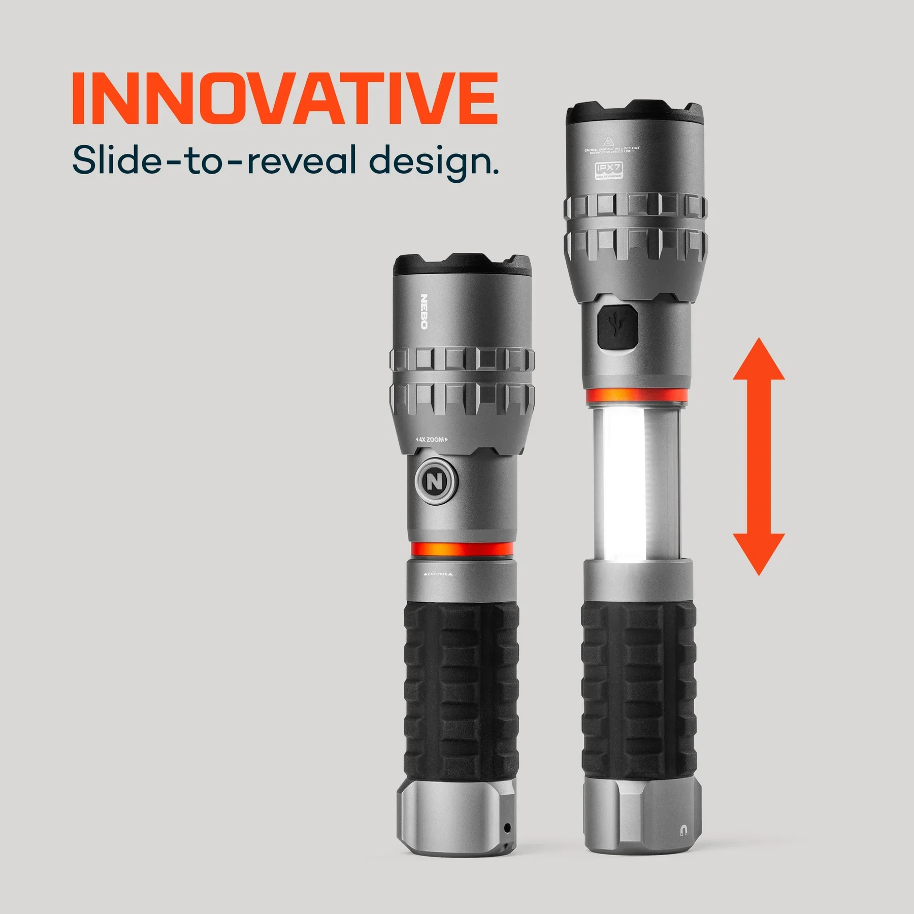 Nebo Slyde King 4K Flashlight for Work Lighting - Image 10