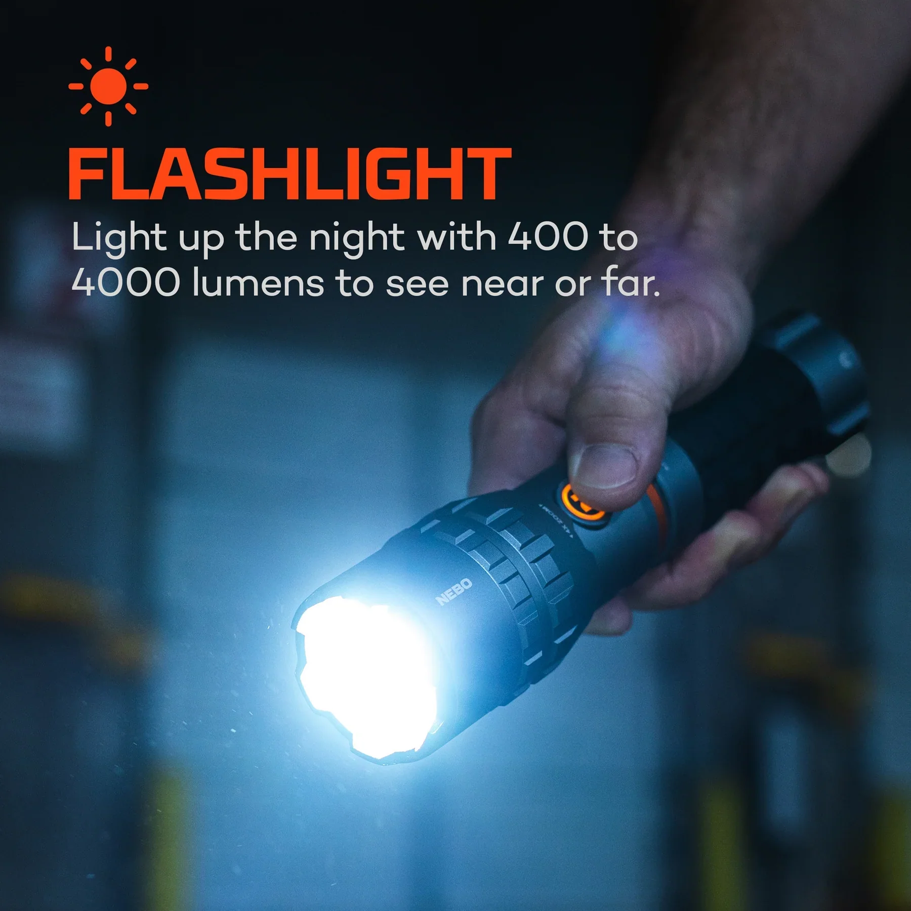 Nebo Slyde King 4K Flashlight for Work Lighting - Image 9