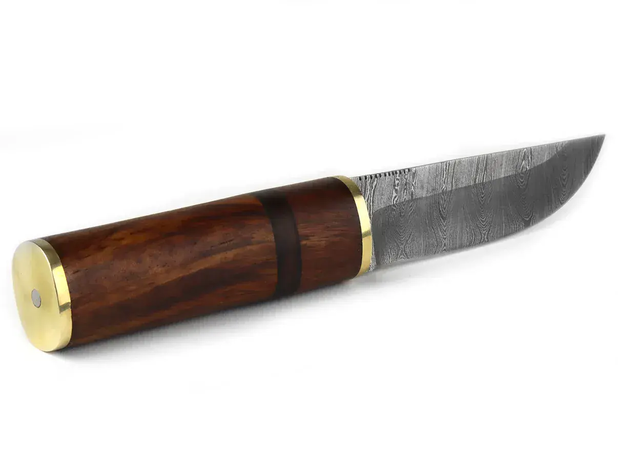 Njord Petri Damascus Puuko Knife - Image 3