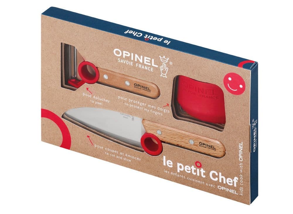Opinel Le Petit Chef Box Set - Blue - Image 2