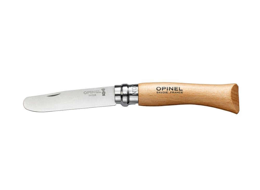 Opinel N°07 Round Ended Knife - Natural - Image 3