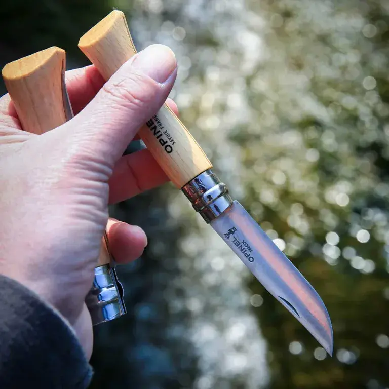 Opinel No.7 Classic Carbon Steel Folding Knife - Image 7
