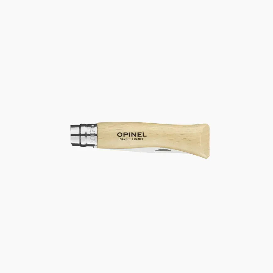 Opinel No.7 Classic Stainless Steel Folding Knife - Image 3