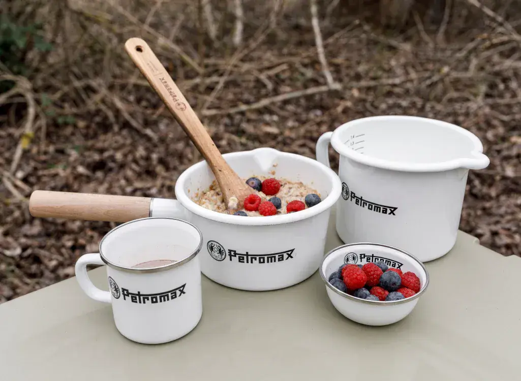 Petromax 1.4L Enamel Milk Pot - White - Image 4