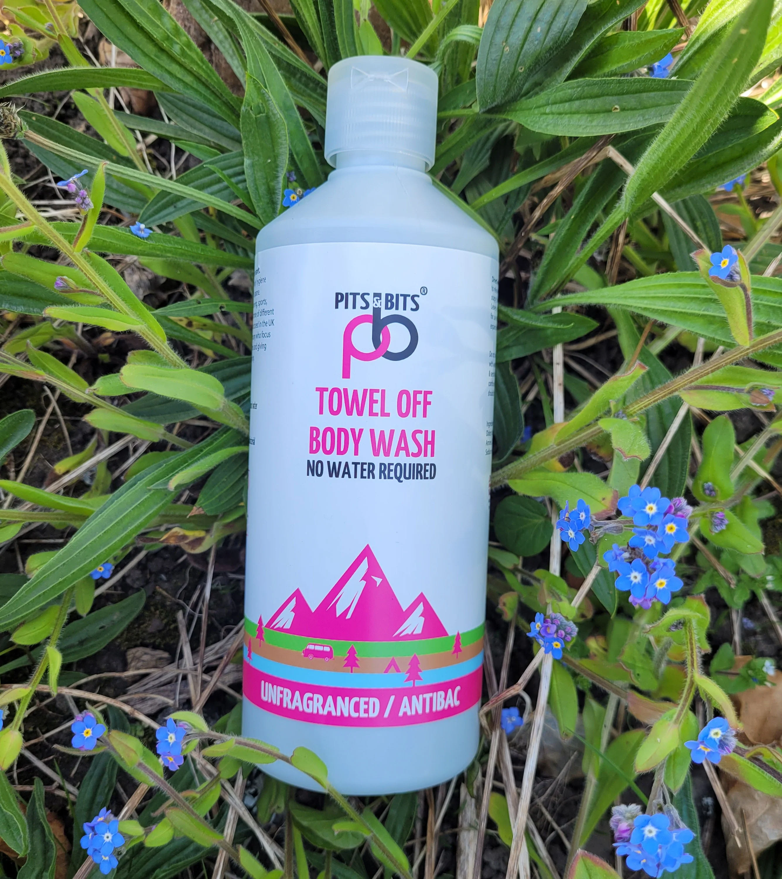 Pits & Bits Antibacterial and Fragrance Free Body Wash 500ml - Image 2