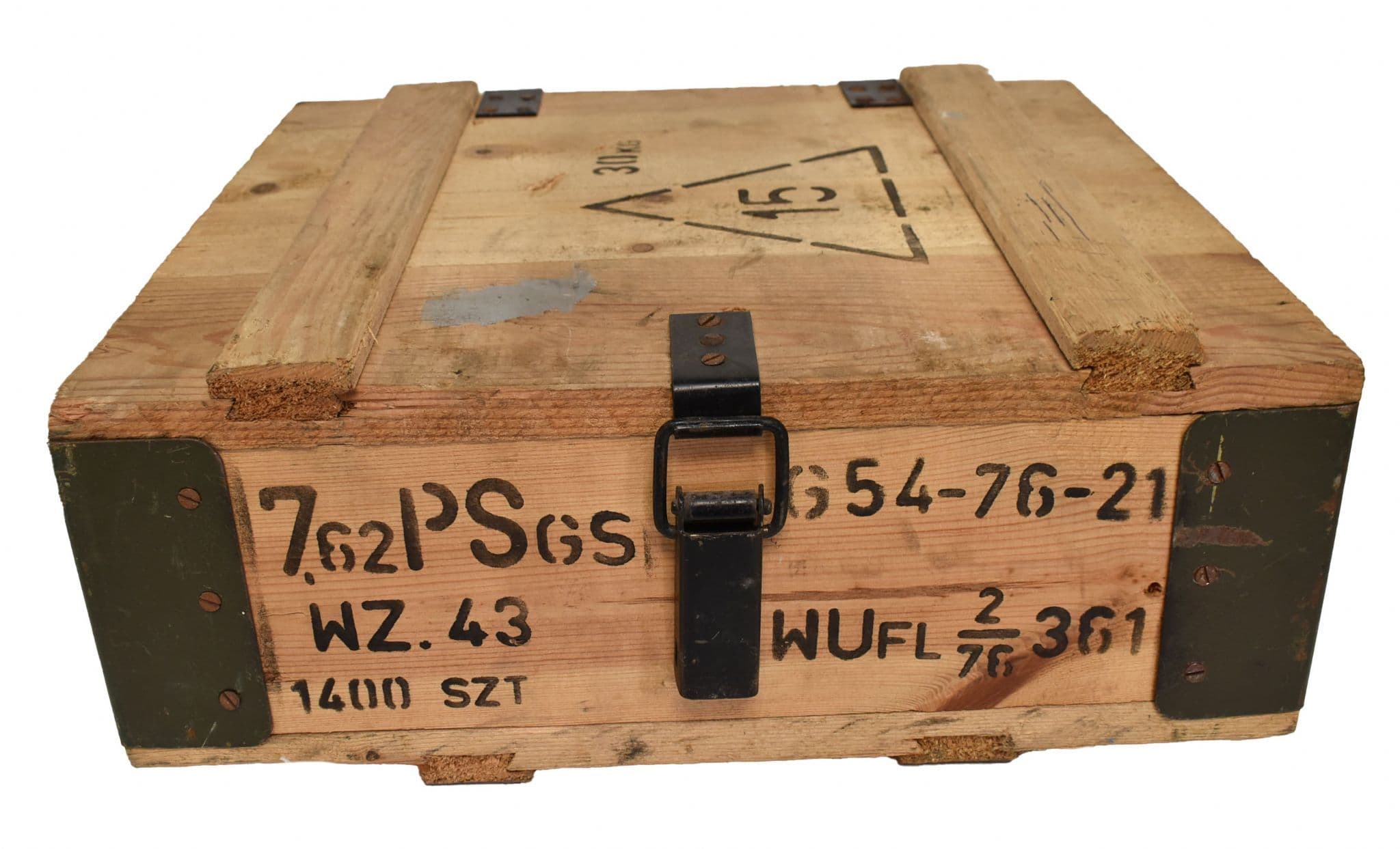 Polish AK47 Wooden Ammunition Box - Image 3