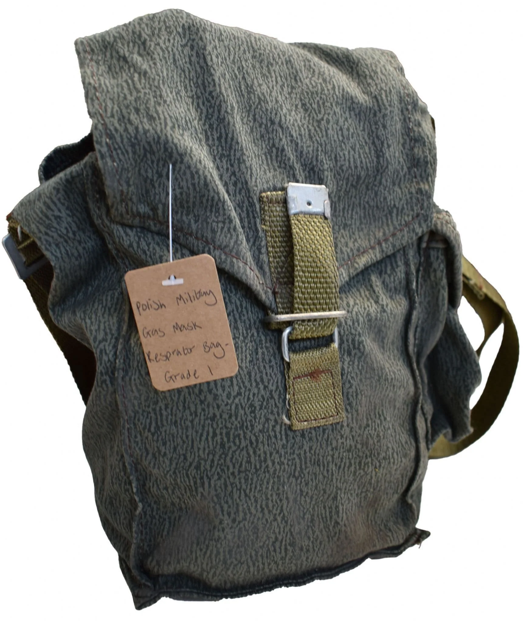 Polish Military Gas Mask Respirator Bag