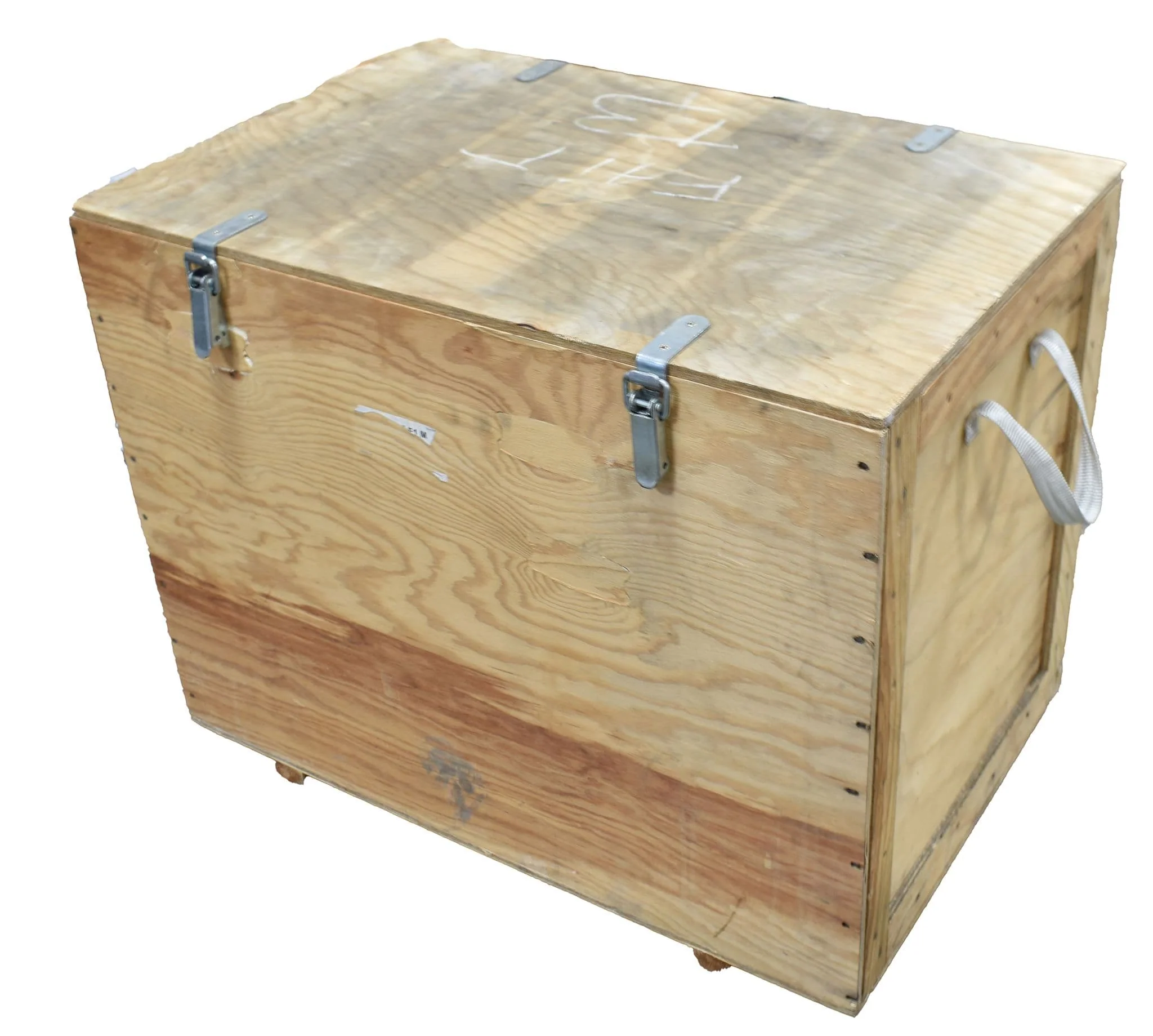 Polish Military Large Wooden Storage Box - Image 5