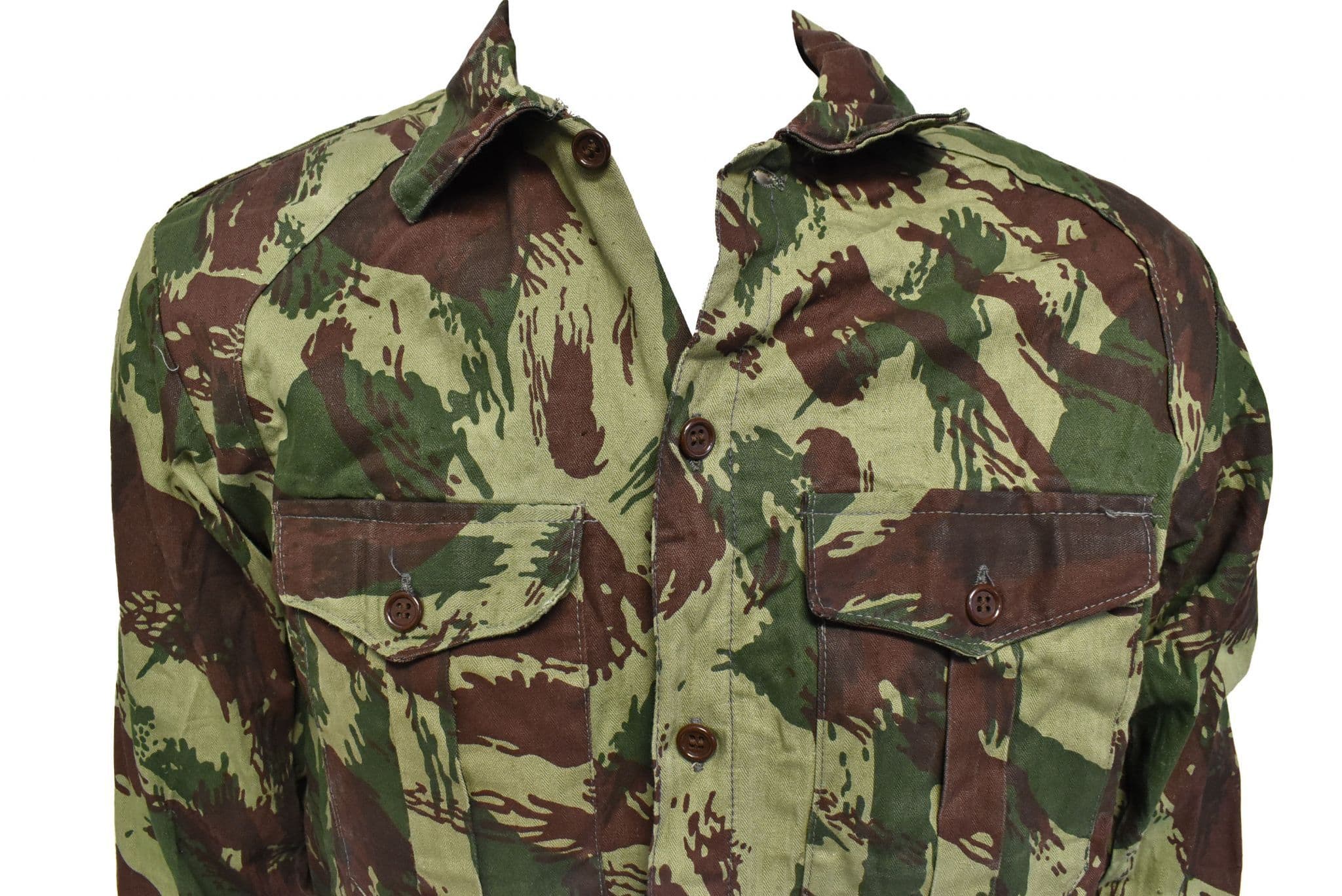 Portuguese Army Lizard Camouflage Long Sleeve Shirt - Image 2