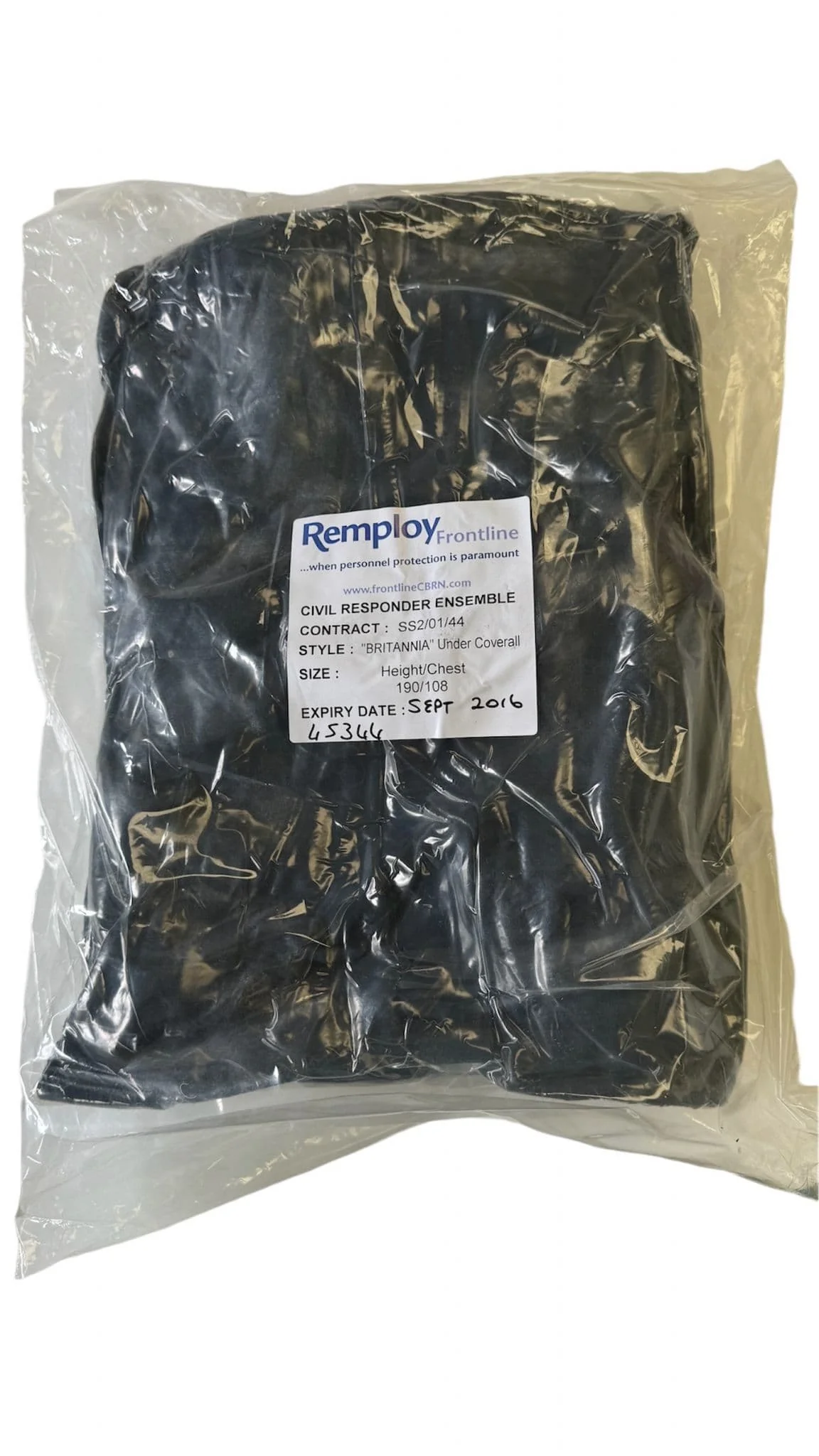 Remploy CBRN Civil Responder Britannia Suit - Brand New Sealed - Image 4