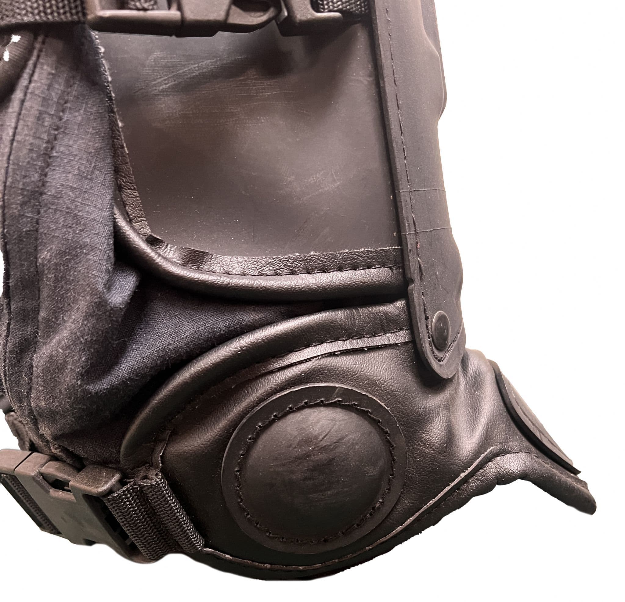 Riot Police Deluxe Leather Shin, Knee & Foot Pads - Image 4
