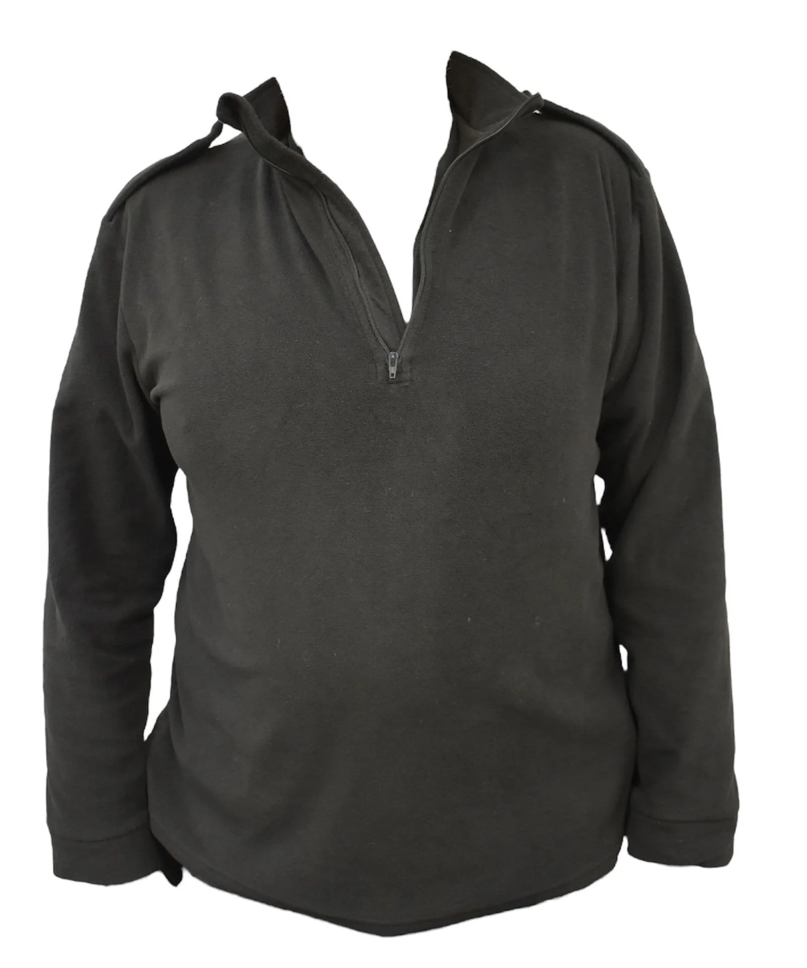 Riot Police Lightweight Black Micro Fleece Jumper