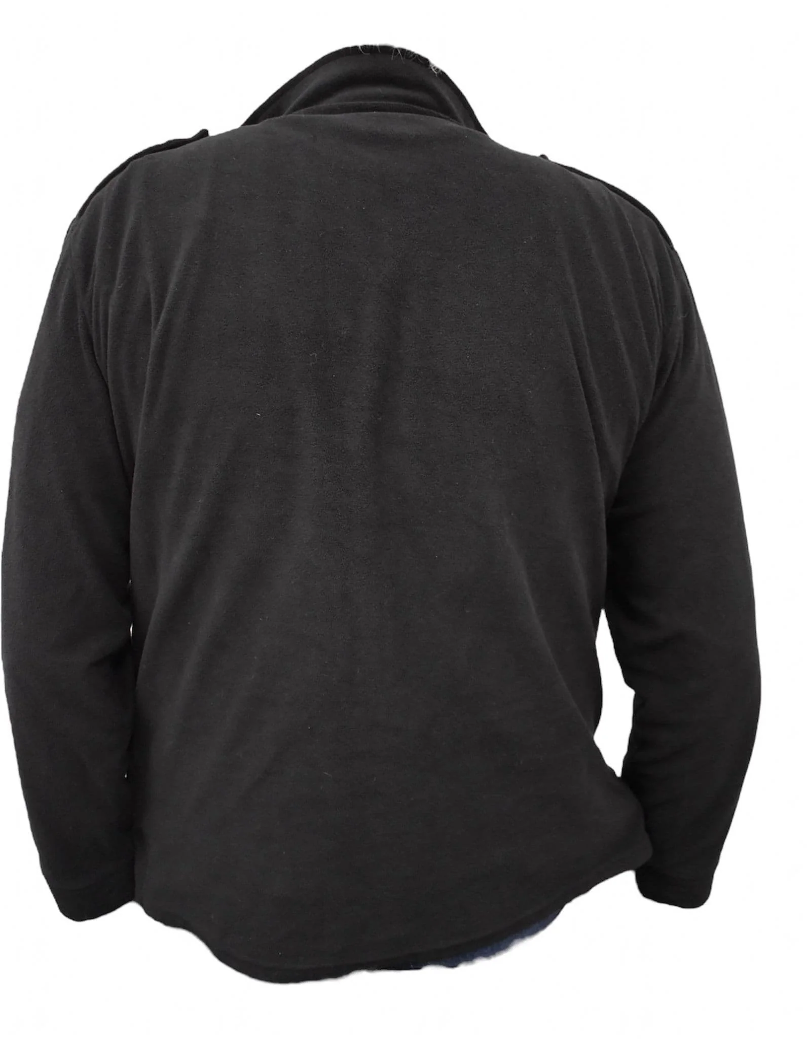 Riot Police Lightweight Black Micro Fleece Jumper - Image 3