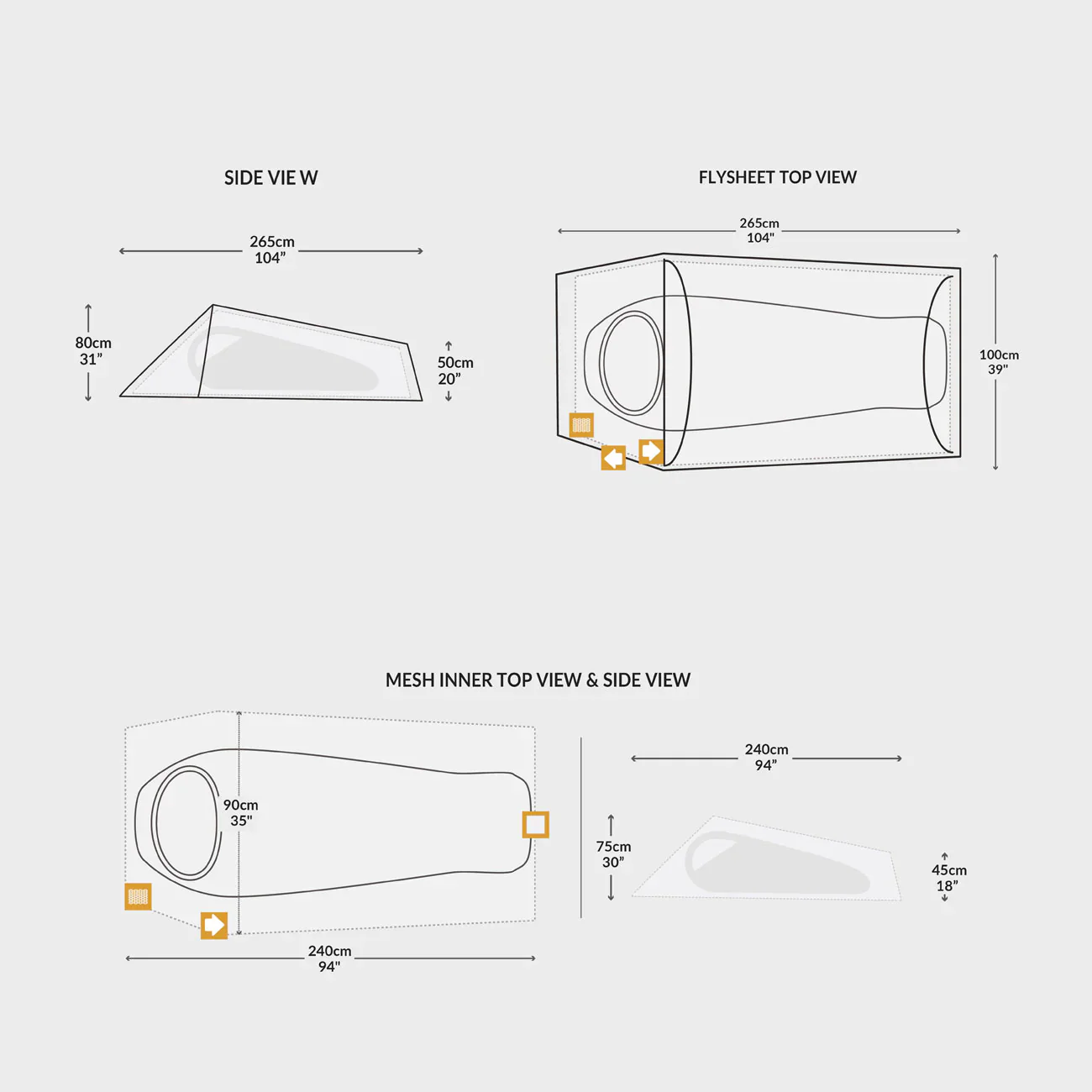 Snugpak Ionosphere WGTE Lightweight 1 Man Tent - Image 6