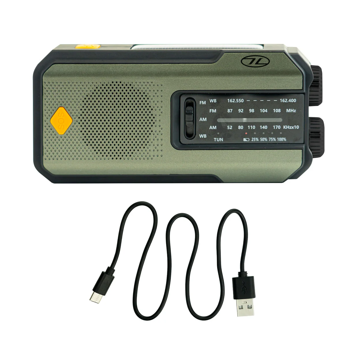 Highlander Universal Survival Emergency Power Hub (Powerbank, Torch, Radio, SOS) - Image 5