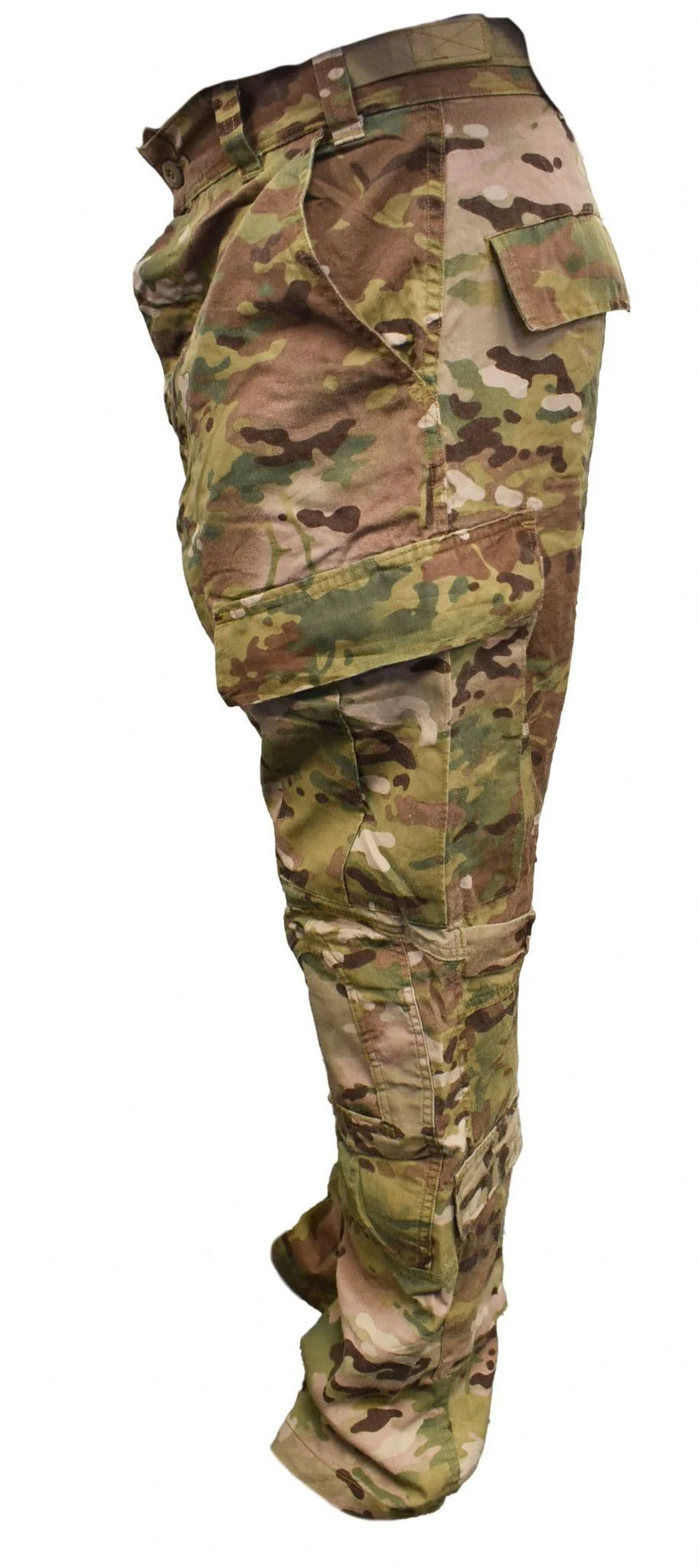 US Military ACU Multicam OCP Ripstop Trousers With Knee Pad Area - Image 2