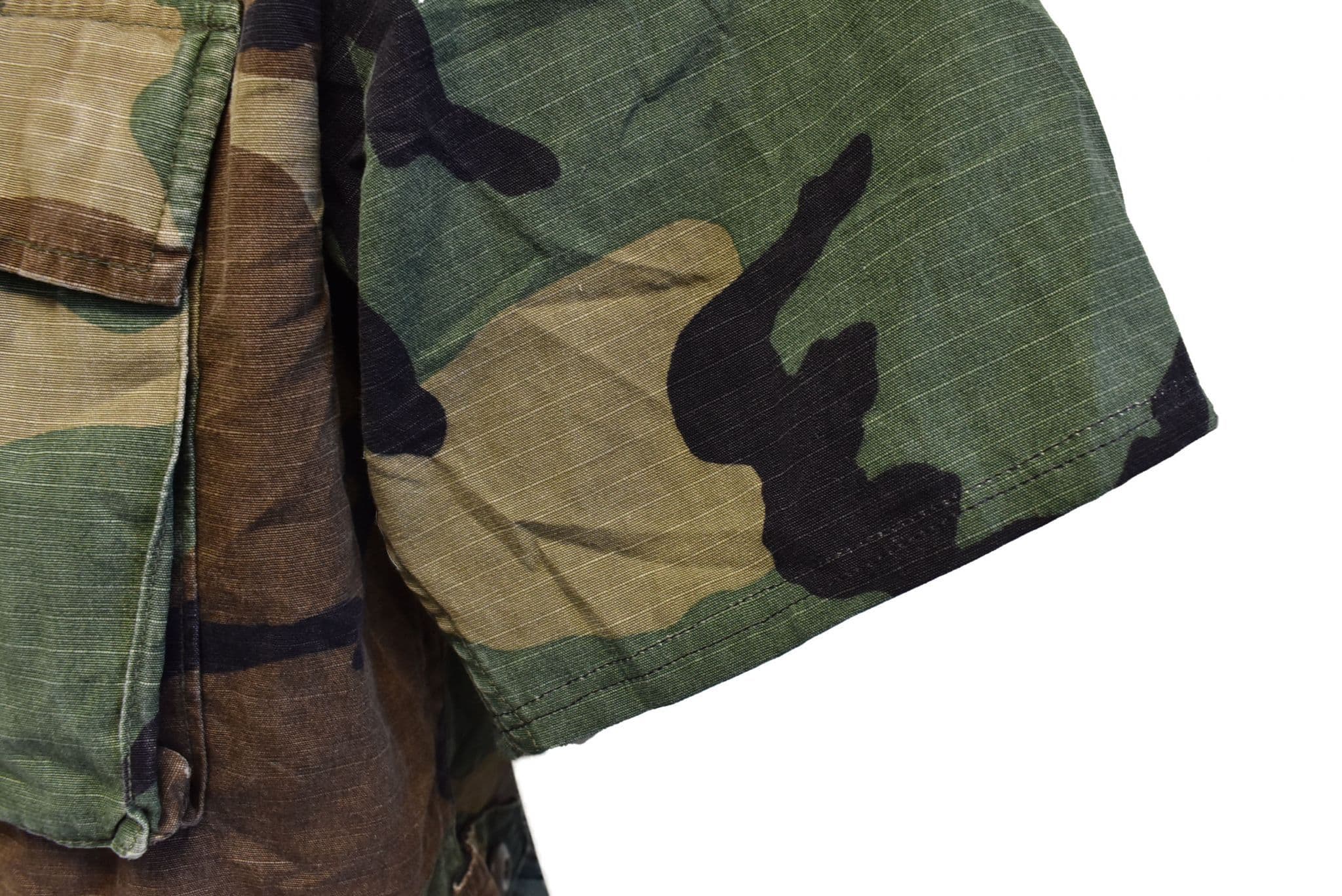 US Military M81 Woodland BDU Camo Short Sleeve Shirt - Image 4